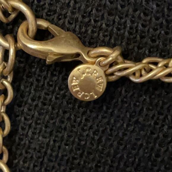 J crew bib black green necklace - Picture 6 of 6